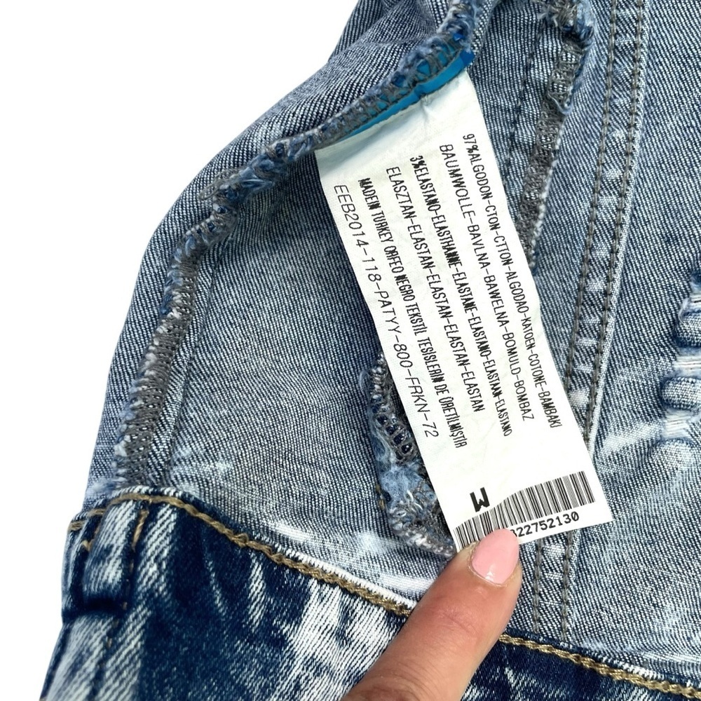 Iconic Rock Jimmy Hendrix Custom Denim Jacket - S/M - Sexy Party Cocktail - Madz - Picture 11 of 17